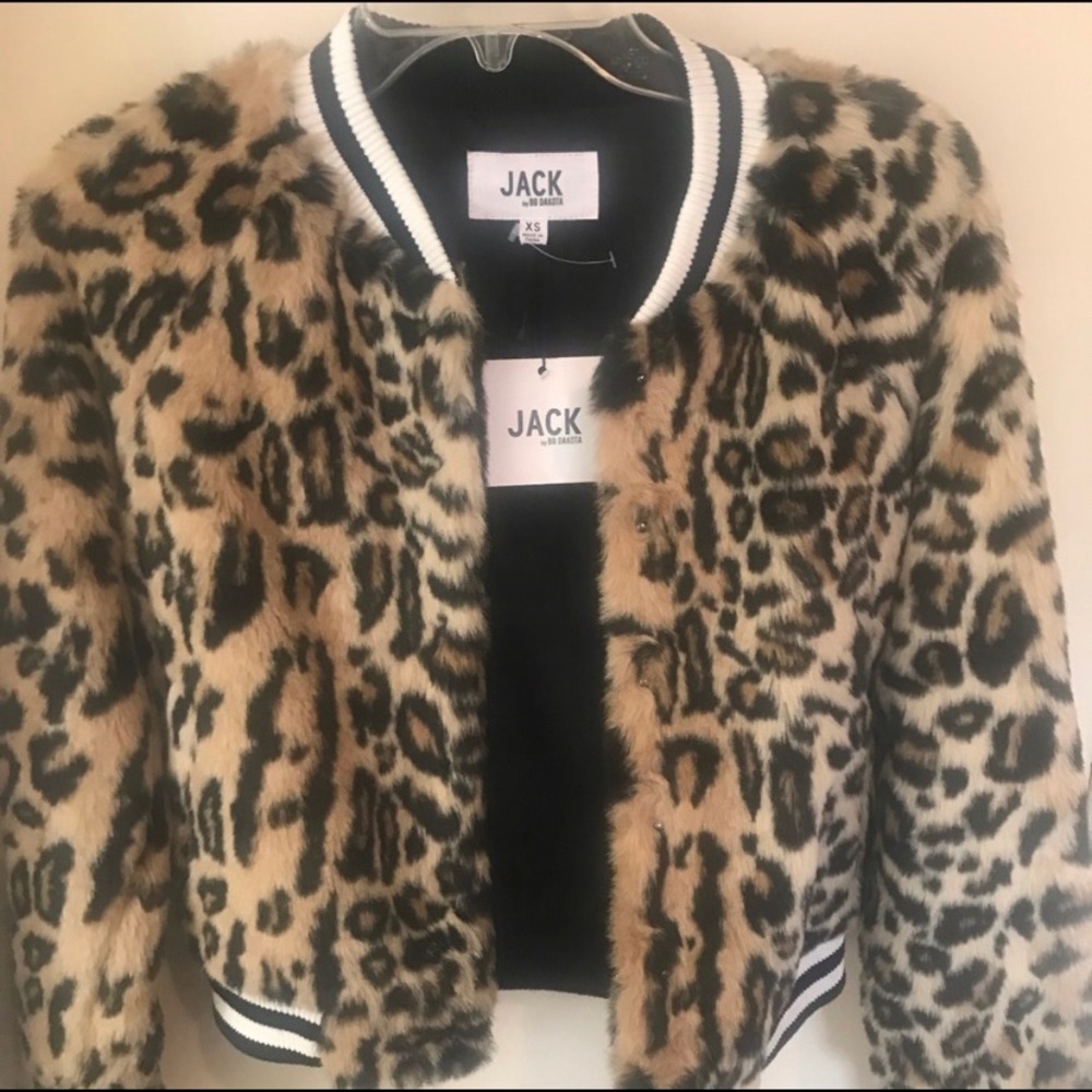 Leopard Jacket Fur XS BB Dakota